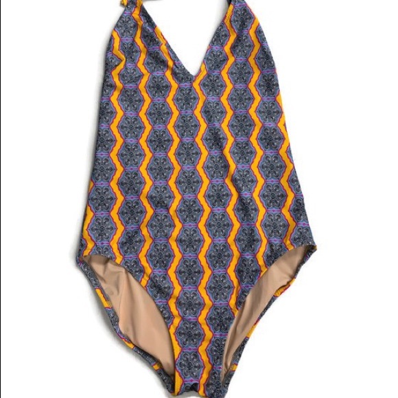 Madewell Other - Madewell Halter V Neck One Piece Swimsuit NEW